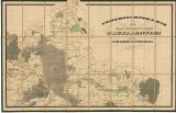 Přehledná mapa Černínských velkostatků a panství Petrohrad