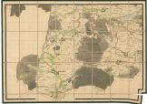 Přehledná mapa Černínských velkostatků a panství Petrohrad