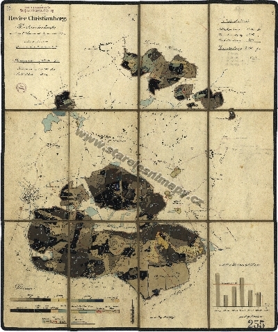 Porostní mapa revíru Christianberg