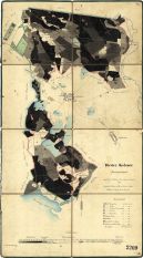 Porostní mapa revíru Kolenec