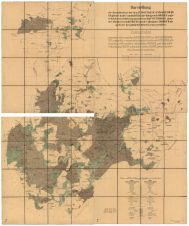 Mapa schwarzenberského majetku