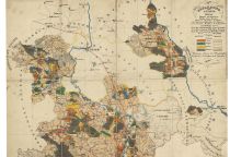 Přehledná mapa panství Protivín, Libějovice, Chřeštovice, Netolice, Písek a Bavorov