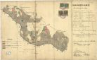 Přehledová mapa Hohenzollernského Fideikomisu 1895