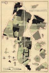 Porostní mapa revíru Podražnice