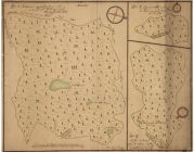 Geometrická mapa panských lesů Doubrava, Ouparovatka a Lažany