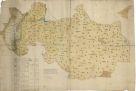 Geometrická mapa lesa Velmovická Hora a v něm situované louky a pastviny, louky pod rybníkem Višnice a lesa KIouby