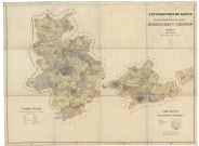 Topografická mapa celého panství Chýnov