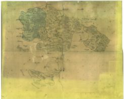 Přehledová mapa panství Telč, Studená, Želetava a Slavonice