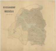 Hospodářská mapa revíru a dvora Rosičky