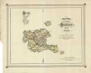 Mapa velkostatku Brandýs