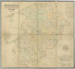 Porostní mapa revíru Rosičky dle stavu počátkem roku 1934