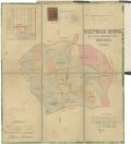Porostní mapa Roštýnské obory podle stavu počátkem roku 1923