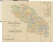 Porostní mapa revíru Řídelov dle stavu 1923