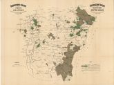 Přehlední mapa velkostatku Nových Hradů pro vycházku ČLJ