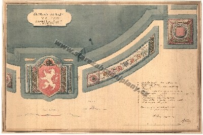 Zemská jubilejní výstava 1891 podrobný plán podnoží v květnici