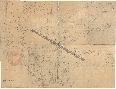 Rekonstruction des Parkes in Bischofteinitz 1902