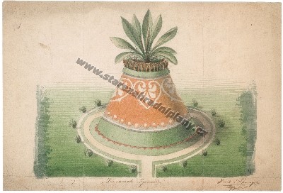 Die verzierte pyramide