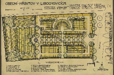 Obecní hřbitov v Libochovicích